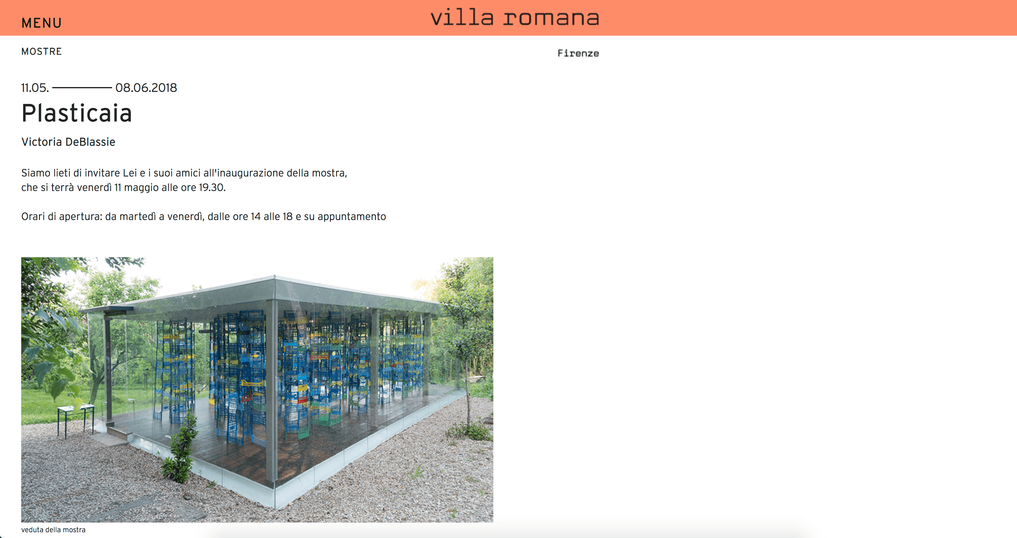 Victoria DeBlassie. Viscosità spagiriche. Esplora la natura permutabile destinata al consumo di massa e che presume abbia una durata laterale. intervista a Victoria DeBlassie
Victoria DeBlassie. Mostra personnale "Viscosità spagiriche" presso la galleria d'arte art studio Finestreria