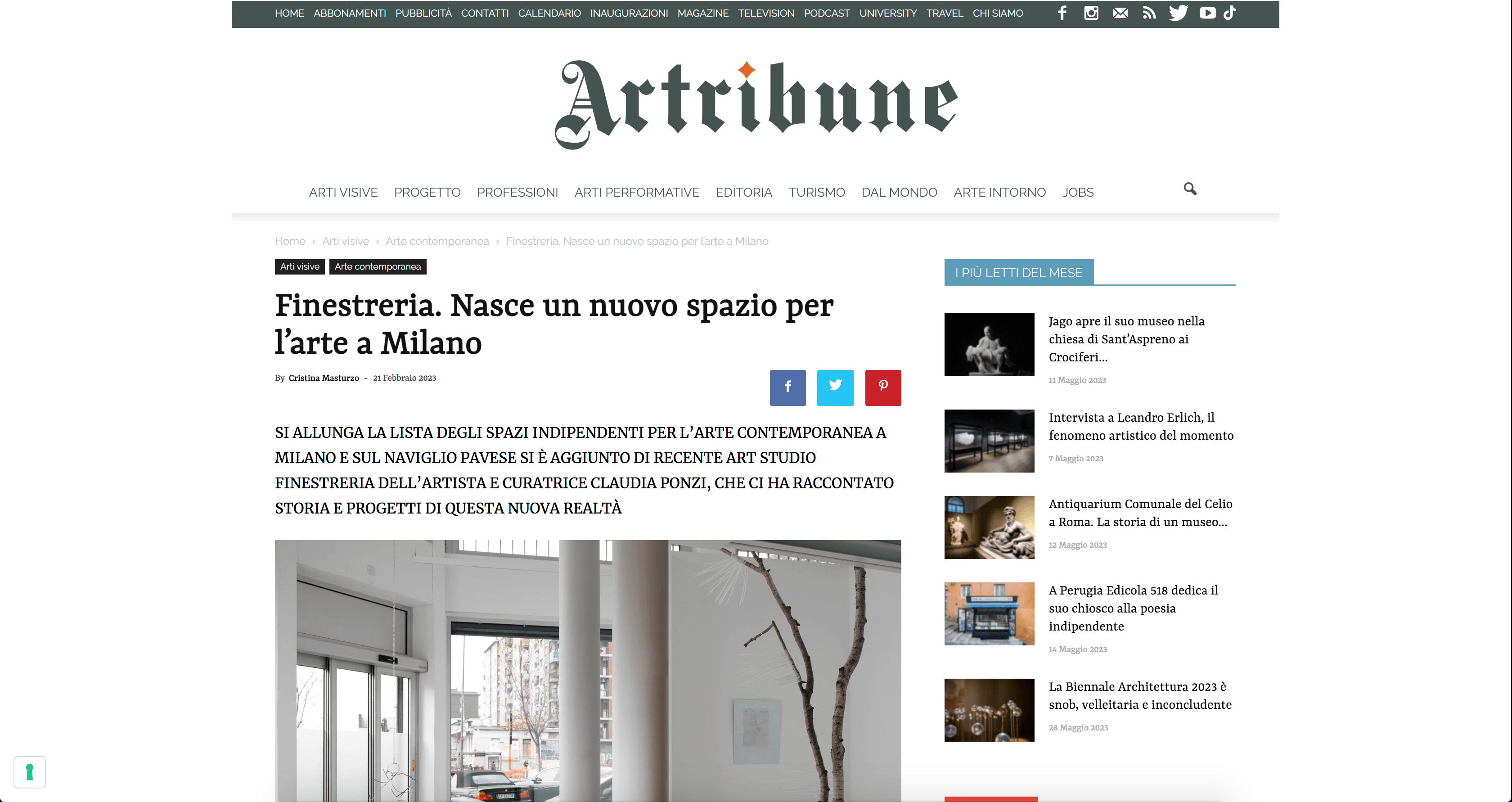 Giammarco Cugusi. CLEMATIS VITALBA. la pianta come una metafora per raccontare le difficoltà, che tutti possiamo trovarci ad attraversare.intervista a Giammarco Cugusi
Giammarco Cugusi artista concettuale. Mostra personale "CLEMATIS VITALBA" presso la galleria Art Studio Finestreria. Sculture e Installazioni